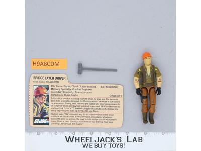 Tollbooth V1 100% Complete G.I. Joe 1985 Hasbro Vintage Action Figure