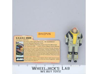 Deep Six V1 G.I. Joe 1984 Hasbro Vintage Action Figure
