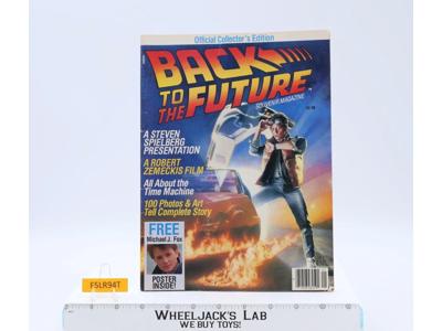 Back To The Future Souvenir Magazine 1985 Vintage Michael J. Fox No Poster