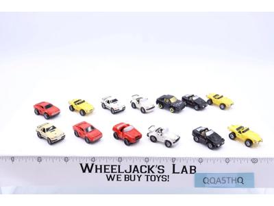 Lot of 13 Misc Deluxe Cars/Vehicles 1988-89 Vintage Galoob Micro Machines