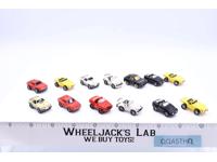 Lot of 13 Misc Deluxe Cars/Vehicles 1988-89 Vintage Galoob Micro Machines