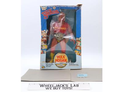 Hulk Hogan Hulkamania Complete WWF Wrestling 1985 LJN Vintage 16" Action Figure