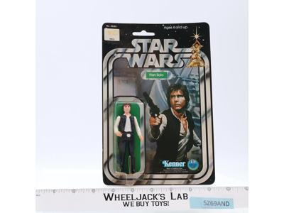 Han Solo Big Head 20 Back-A Star Wars 1978 Kenner Action Figure NEW MOSC SEALED
