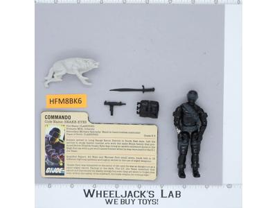 Snake Eyes & Timber V2 100% Complete G.I. Joe 1985 Hasbro Vintage Action Figure