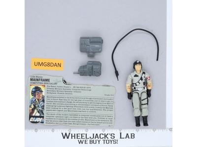 Mainframe V1 100% Complete G.I. Joe 1986 Hasbro Vintage Action Figure