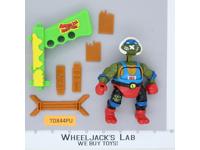 Kowabunga Kickboxin' Leo 100% Complete Smash Em Bash Em TMNT 1992 Playmates
