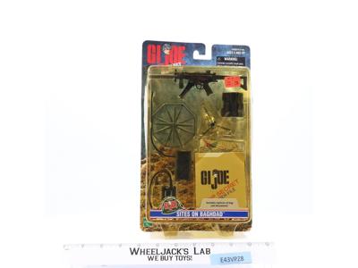 Sites on Baghdad GI Joe 2000 Hasbro 12" Accessory Set Top Secret Orders MOSC NEW