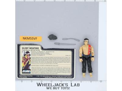 Quick Kick V1 100% Complete G.I. Joe 1985 Hasbro Vintage Action Figure