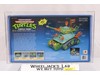 Turtle Tank AFA HIGHEST GRADED 85 TMNT 1991 Playmates Vehicle NEW SEALED