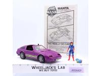 Manta W/Vanessa Warfield 100% Complete MASK M.A.S.K. 1987 Kenner Action Figure