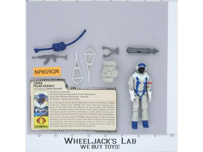Snow Serpent V1 100% Complete G.I. Joe 1985 Hasbro Vintage Action Figure