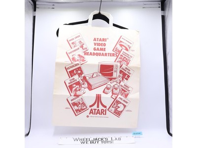 Circus World Toy & Video Headquarters Atari Promotional Paper Shopping Bag