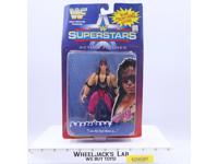Bret Hitman Hart W/Bone Crunching Sound WWF Superstars 1996 JAKKS Pacific MOSC