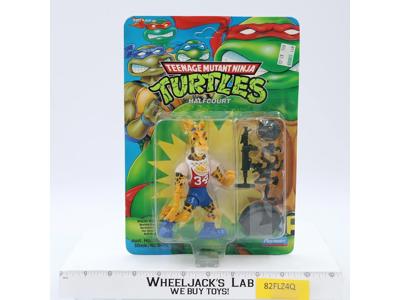 Halfcourt Teenage Mutant Ninja Turtles TMNT 1992 Playmates NEW MOSC UNPUNCHED