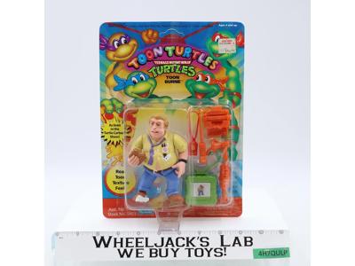 Toon Burne Teenage Mutant Ninja Turtles TMNT 1992 Playmates NEW MOSC SEALED