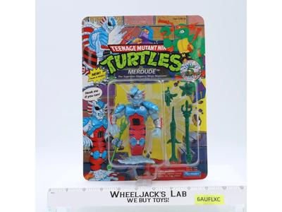 Merdude Teenage Mutant Ninja Turtle TMNT 1992 Playmates UNPUNCHED MOSC