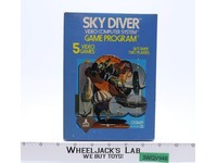 Sky Diver W/ Box + Manual ATARI 2600 1978 Vintage Game Cartridge