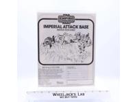 Imperial Attack Base Instruction Manual 1980 Star Wars ESB Kenner Vintage