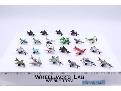 Lot of 22 Jets/Airplanes/Planes Micro Machines 1988-89 Galoob Vintage