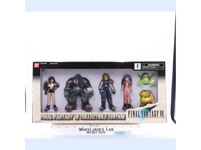 Final Fantasy VII Collectible Edition 1997 Bandai Action Figure Set NEW MIB