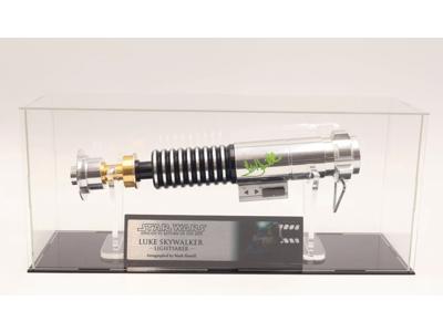 Luke Skywalker Legacy Lightsaber Hilt AUTOGRAPHED Star Wars Galaxy's Edge