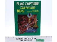 Flag Capture W/ Box + Manual ATARI 2600 1978 Game Cartridge