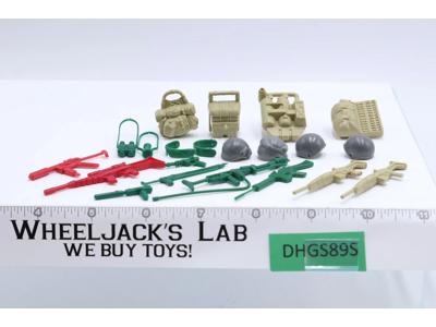 Battle Gear Accessory Set 3 Lot 3 1985 Weapons GI Joe Vintage Figure