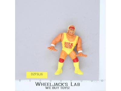 Hulk Hogan Hulk Rules Complete WWF Wrestling 1990 Hasbro Vintage Action Figure