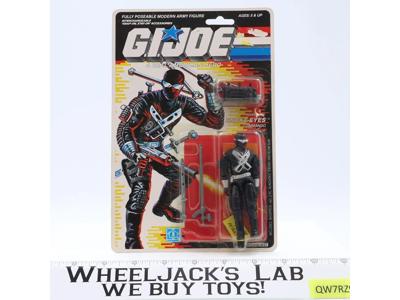 Snake Eyes Commando G.I. Joe 1988 Hasbro Vintage Action Figure NEW MOSC SEALED