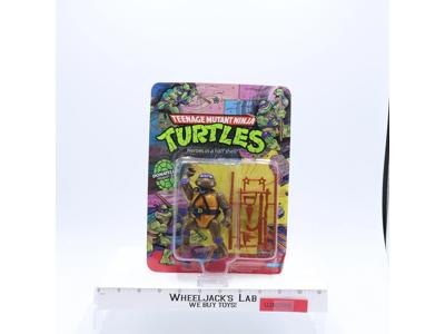Donatello Teenage Mutant Ninja Turtles 10 Back 1988 Playmates MOSC UNPUNCHED