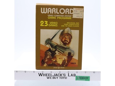 Warlords W/ Box + Manual ATARI 2600 1981 Vintage Game Cartridge