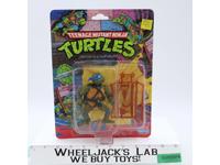 Leonardo Teenage Mutant Ninja Turtles TMNT 1988 Playmates Figure 10 Back MOSC