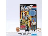 Outback V1 100% Complete W/34 Cardback & Bubble GI Joe Vintage 1987 Hasbro