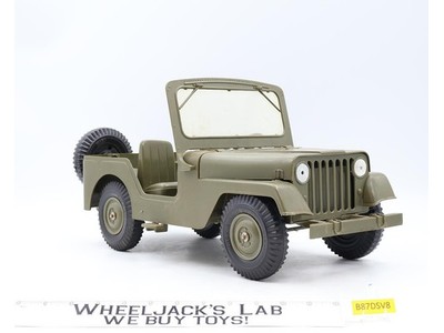 Marx #4556 US Army Military Jeep 12" 1972 Action Figure Vehicle