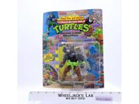 Machine Gunnin' Rocksteady Wacky Action TMNT Turtles 1989 Playmates NEW MOSC