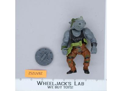 Rocksteady HARD HEAD Teenage Mutant Ninja Turtles TMNT 1988 Playmates Vintage