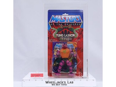 Tung Lashor CAS GRADED 85 85/85/90 He-Man Masters of the Universe MOTU Series 5