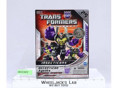 Insecticons Complete Transformers Universe TRU Exclusive 2009 Hasbro Figure Set