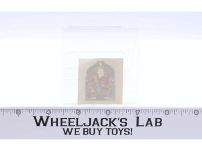 Crimson Twins GI Joe Body Transfer Temporary Tattoo NEW 1986 Hasbro Vintage