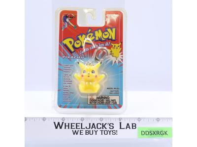 Pikachu Light Up Keychain Pokémon 1998 Tiger Electronics NEW SEALED
