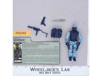 Shockwave V1 100% Complete G.I. Joe 1988 Hasbro Vintage Action Figure