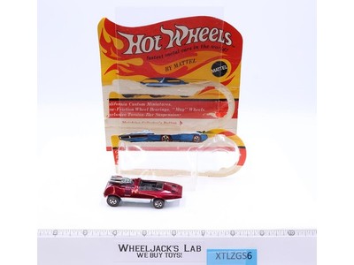 Peeping Bomb Rose w/ Card & Bubble 1969 1970 Redline Hot Wheels Mattel Vtg NMINT