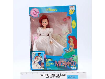 #1804 Ariel Beautiful Bride The Little Mermaid Disney 1991 Tyco NEW SEALED