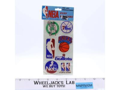 NBA Puffy Stickers 1980 Gordy Vintage NEW SEALED