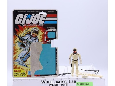 Snow Job V1 100% Complete W/Cardback 20 1983 GI Joe ARAH Vintage Action Figure