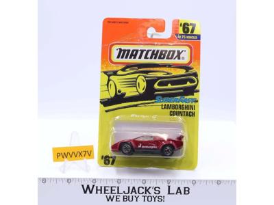 Lamborghini Countach #67 Superfast Matchbox 1996 MOSC