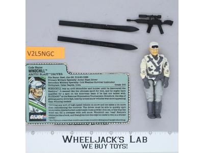 Windchill V1 100% Complete G.I. Joe 1988 Hasbro Vintage Action Figure