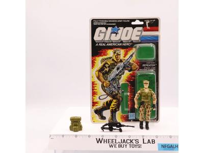 Repeater v1 100% Complete W/34 CARDBACK & BUBBLES G.I. Joe 1988 Hasbro Vintage