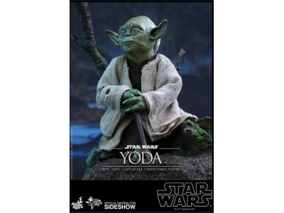 MMS369 Yoda Star Wars The Empire Strikes Back Hot Toys 1:6 Figure NEW MIB