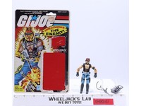 Torch 100% Complete W/Card 34 GI Joe 1985 Hasbro Vintage Action Figure